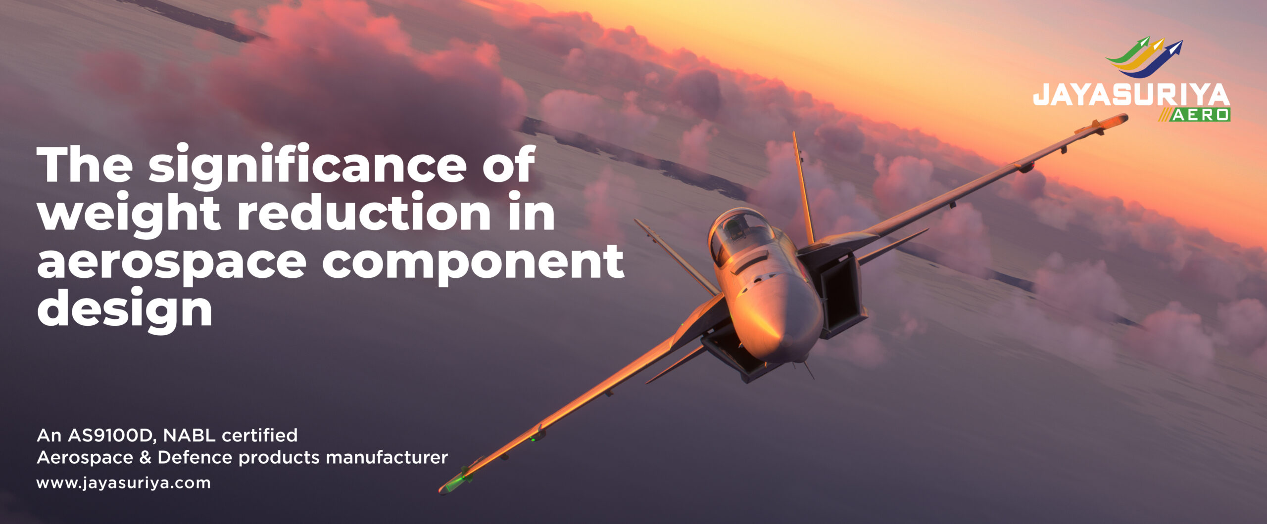 The significance of weight reduction in aerospace component design