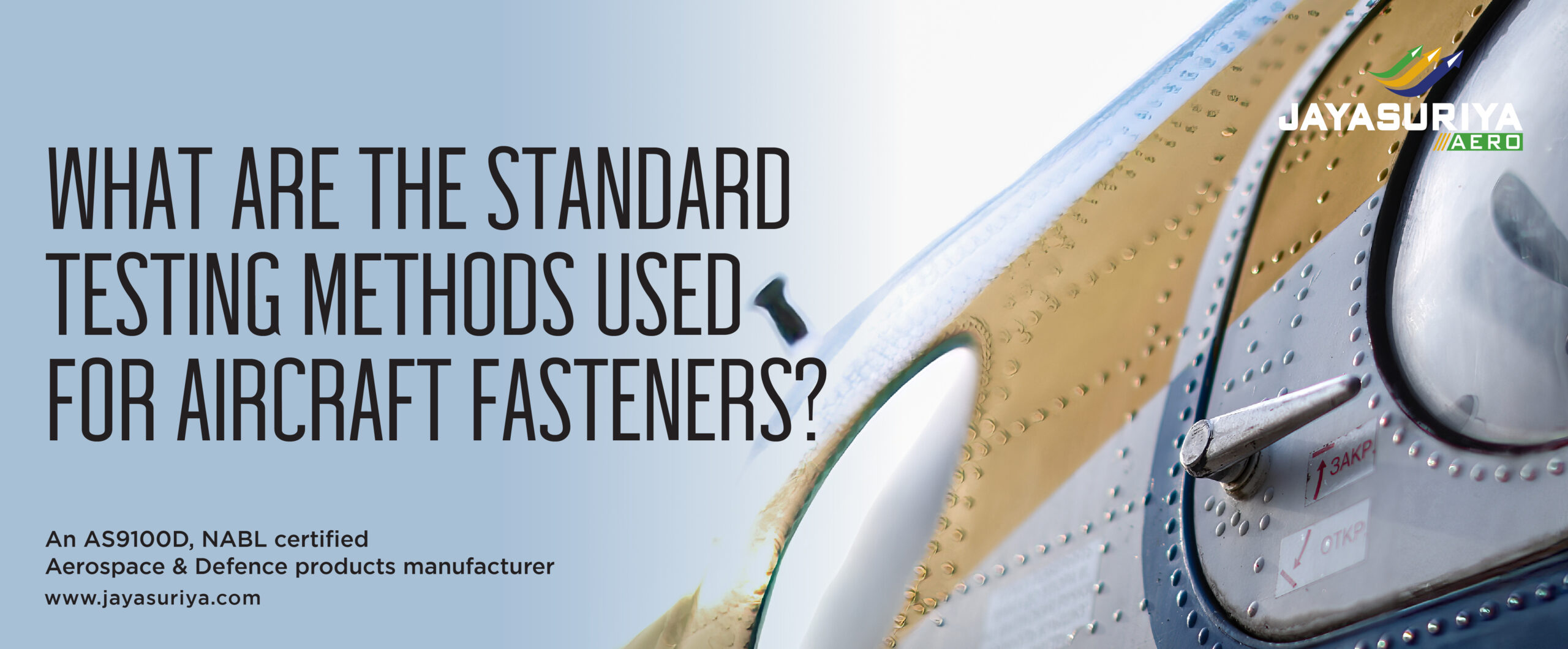 Standard Testing Methods for Aircraft Fasteners